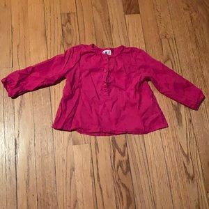 EUC LALI KIDS pink button down blouse